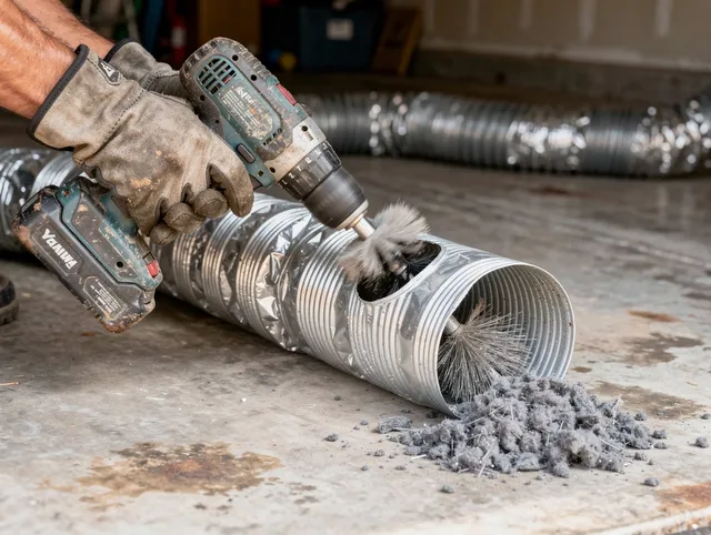 Professional duct cleaning by Weston Dryer Vent Cleaning in Weston